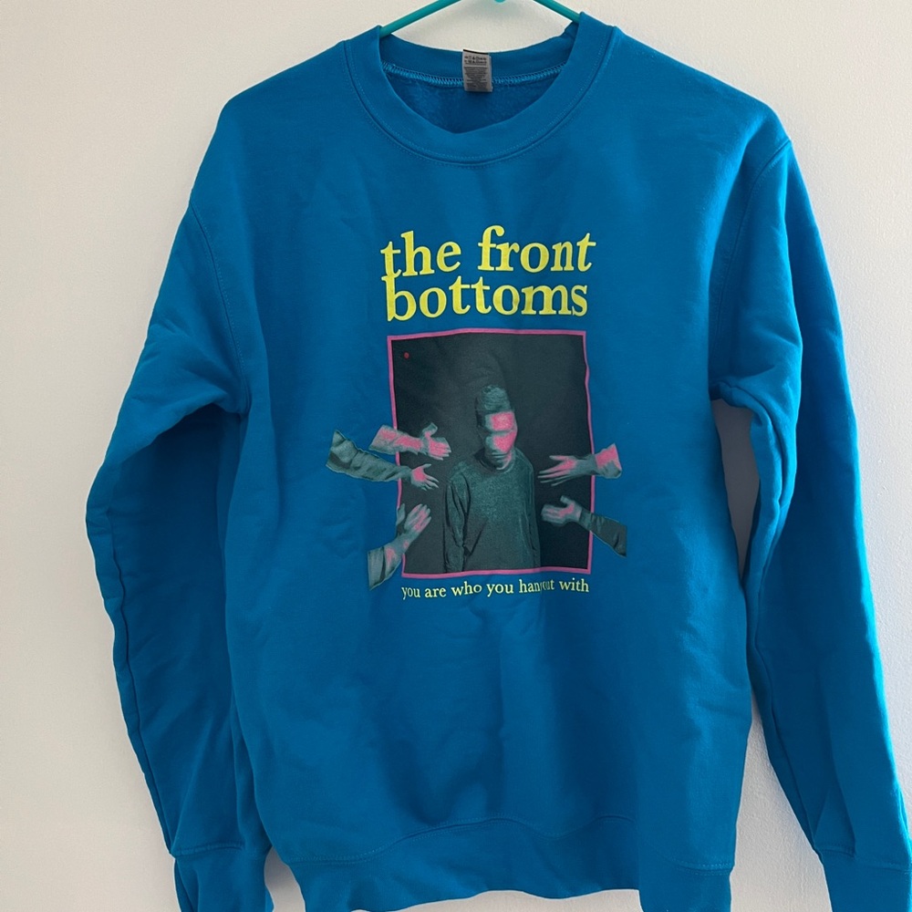 The Front Bottoms Blue Sweatshirt brand new never worn size small